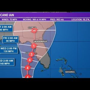 Hurricane Ian: Latest forecast cone, spaghetti models, satellite