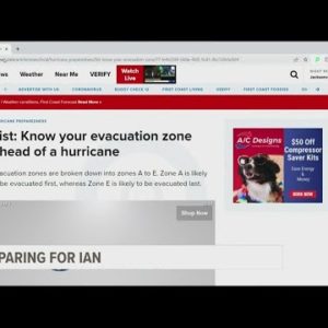 Hurricane tracking: Preparing for Ian's impacts