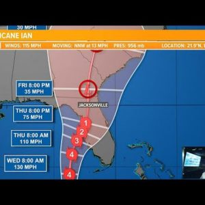 Ian upgraded to a Major Hurricane as it makes landfall in Cuba