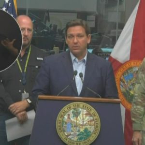 Florida Gov. DeSantis issues update on state response to Tropical Storm Ian