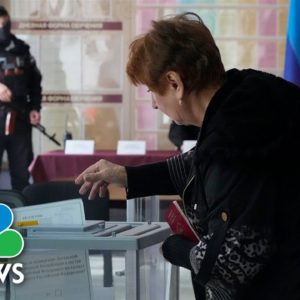 Final Day Of Voting In 'Sham' Referendums In Ukrainian Areas Mainly Controlled By Moscow