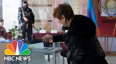 Final Day Of Voting In 'Sham' Referendums In Ukrainian Areas Mainly Controlled By Moscow