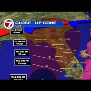 Ian develops into a hurricane; watches and warnings issued for west coast of Florida