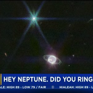 James Webb Telescope Sends Stunning New Images Of Neptune's Rings