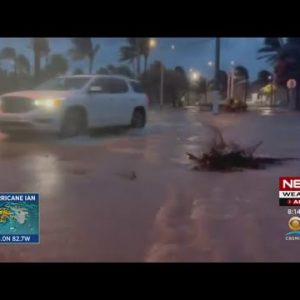 Key West conditions improving after day of Hurricane Ian's rain, wind