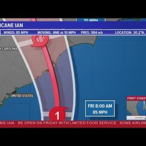 Live: Where is Hurricane Ian? - Storm moving towards South Carolina
