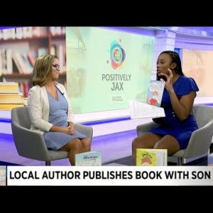 Local author publishes book with son
