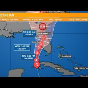 Major Hurricane Ian: Latest forecast cone, spaghetti models, satellite
