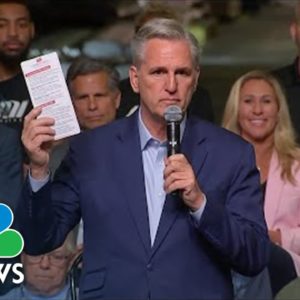 McCarthy Unveils House Republican 'Commitment To America' Agenda