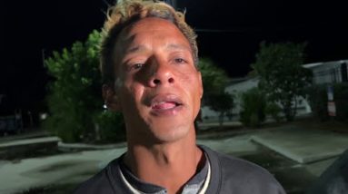 Migrante cubano rescatado en Los Cayos habla con Janine Stanwood