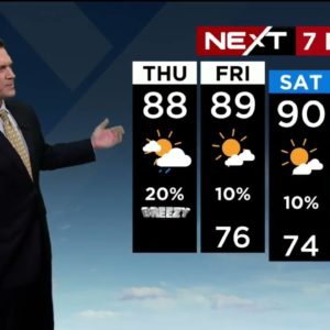 NEXT Weather - South Florida Forecast - Thursday Afternoon 9/29/22