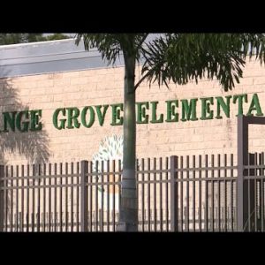 Pickup, drop off issues at Orange Grove Elementary