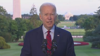 President Biden gives update on Tropical Storm Ian