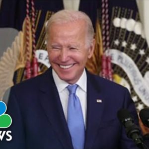 President Biden’s Approval Numbers On The Rise, NBC News Poll Shows