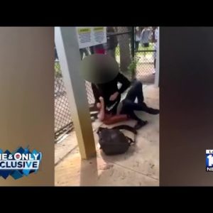 Mother pressing charges after son was beat down at West Broward High School