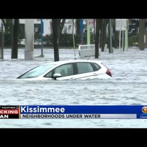 Rescue Efforts Begin In Kissimmee Neighborhoods Under Water