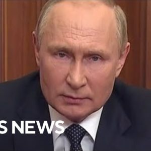 Russian President Vladimir Putin escalates invasion of Ukraine