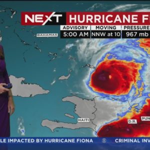 Tracking The Tropics: Hurricane Fiona 9/20/2022 6AM
