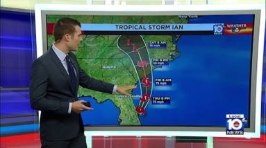 Tropical Storm Ian: 11 a.m. Thursday advisory