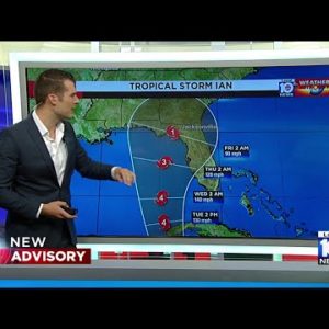 Tropical Storm Ian: 5 a.m. Sunday advisory