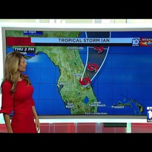 Tropical Storm Ian: 5 a.m. Thursday advisory