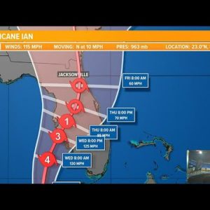 Tropical Storm Warnings issue for the First Coast