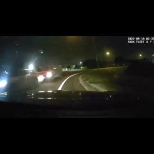 VIDEO: 2 wrong-way drivers nearly hit Tampa Police Officer head-on