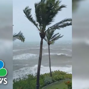 Videos Show Hurricane Fiona Battering Puerto Rico
