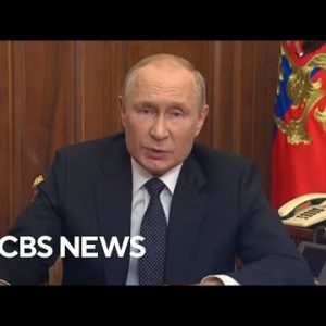 War in Ukraine: Putin announces new military mobilization