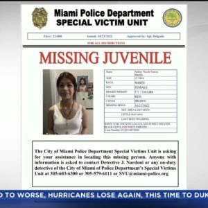 12-Year-Old Girl Reported Missing From Miami's Little Havana