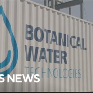 Amid historic drought, one startup "grows" water