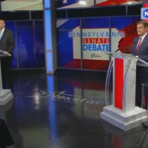 Candidates for Pennsylvania U.S. Senate squared off in their only debate