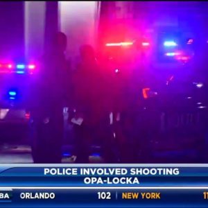 Authorities investigate police-involved shooting in Opa-Locka