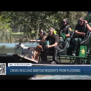 Bartow first responders rescue residents from rising Peace River