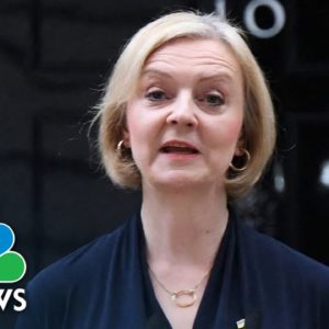 British Prime Minister Liz Truss Resigns After Six Weeks In Office