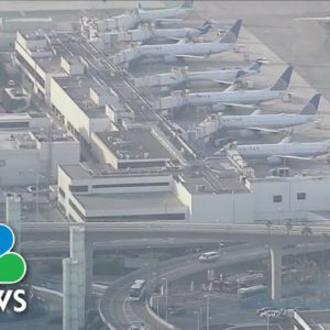 Carbon Dioxide Leak Sickens Four At Los Angeles International Airport