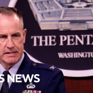 Watch Live: Pentagon press secretary Patrick Ryder holds briefing | CBS News