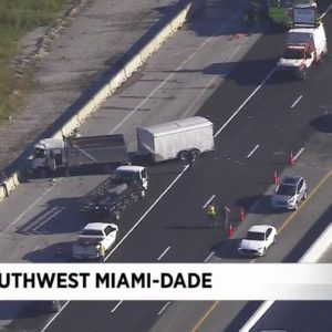 Crash causes delays on Turnpike in Miami-Dade