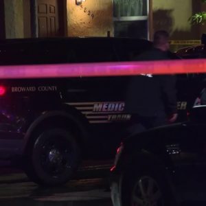 Audio of gunshots heard in neighborhood surveillance video after 2 shot, killed in Lauderhill