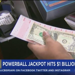 Feeling Lucky? Powerball jackpot at a billion dollars for Monday drawing