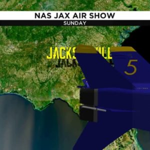 Latest on warmer temps for the Air Show and the Jags game this Sunday..mov