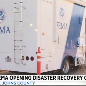 FEMA opens disaster recovery center in St. Johns County