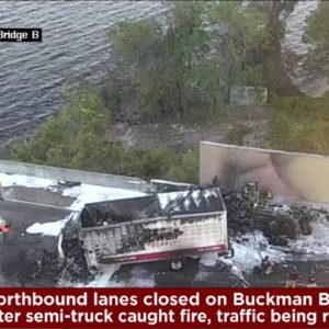FHP talks to News4JAX about the crash on the Buckman Bridge