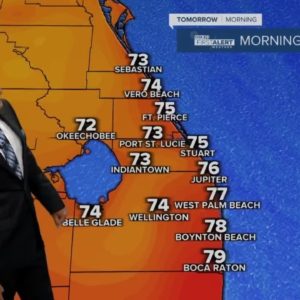 First Alert Weather Forecast for Night of Monday, Oct. 10, 2022