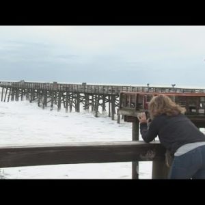 Flagler Beach pier takes hit from Ian