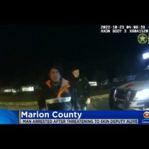Florida Man Threatens To Skin Deputy Alive