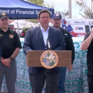 Florida's governor addresses school damage from Hurricane Ian