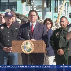 Gov. DeSantis announced additional relief efforts for southwest coast