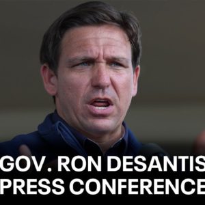 Governor Ron DeSantis press conference