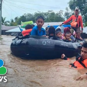 Dozens Killed In Flash Floods, Landslides After Torrential Rain Hits Philippines